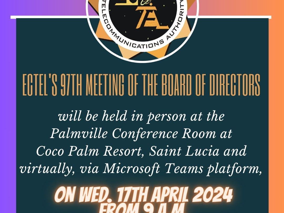 ECTEL's 97th Board of Directors Meeting on the Horizon 