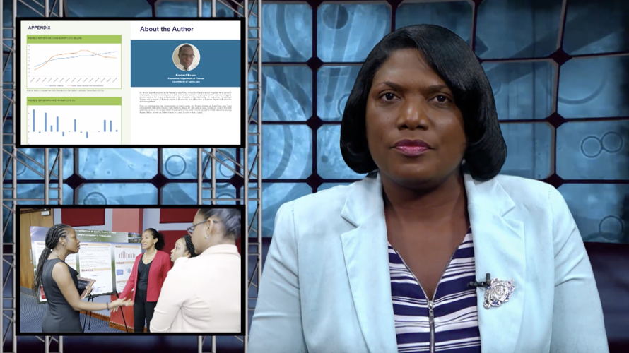 Permanent Secretary in the Department of Finance, Saint Lucia, Ms. Esther Rigobert.