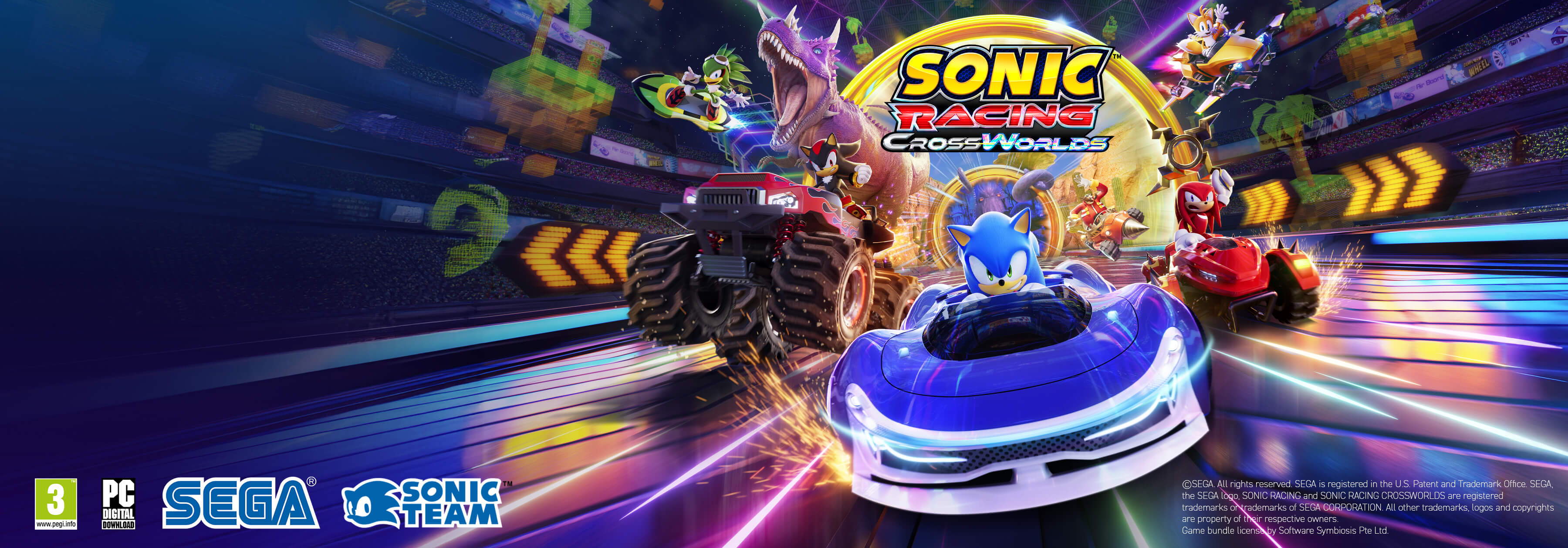 MSI und SEGA kündigen offizielle Sonic Racing: CrossWorlds-Partnerschaft und Spiele-Bundle an