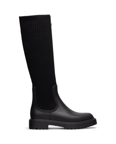 Unisa_FW24_FALERCE_F24_RIBBED BLACK_EUR109,90