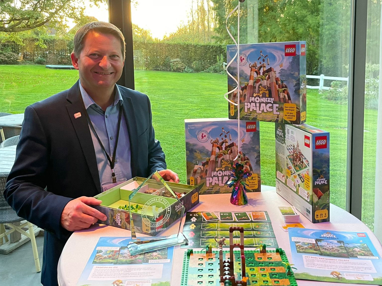Persbericht: Monkey Palace, het nieuwste Asmodee-spel met LEGO® bekroond met de prijs ‘Toys & Games of the Year’ 