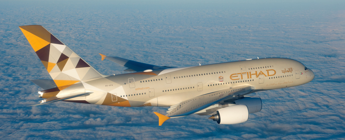 Etihad Airways krijgt de maximale score van vijf sterren toegekend door Skytrax