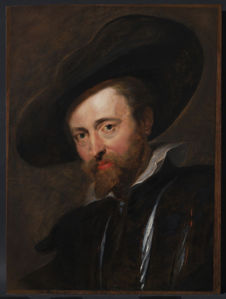 Zelfportret Peter Paul Rubens (detailbeeld), foto KIK IRPA 