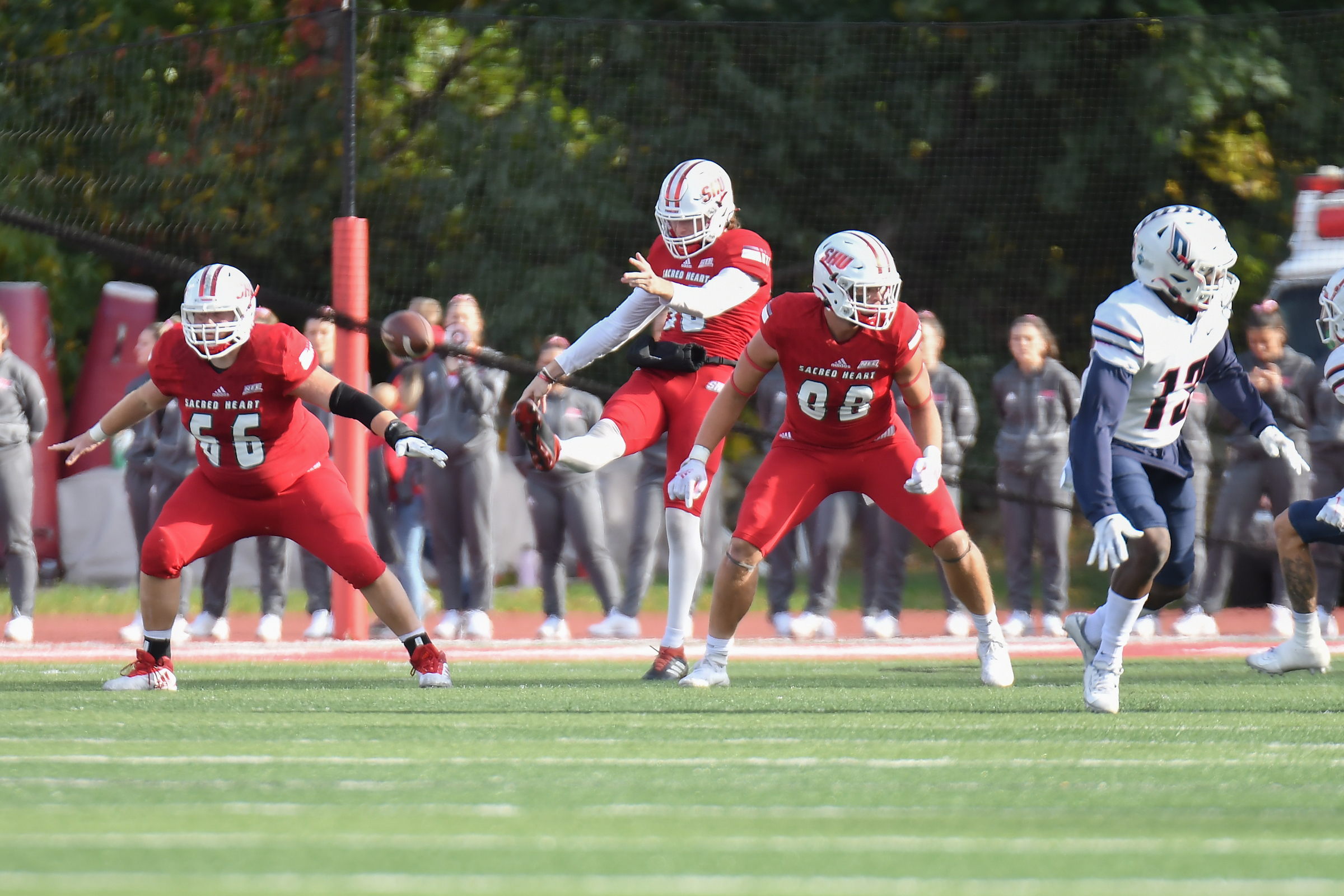 Noah Gettman with Sacred Heart \ Photo courtesy: Sacred Heart Athletics