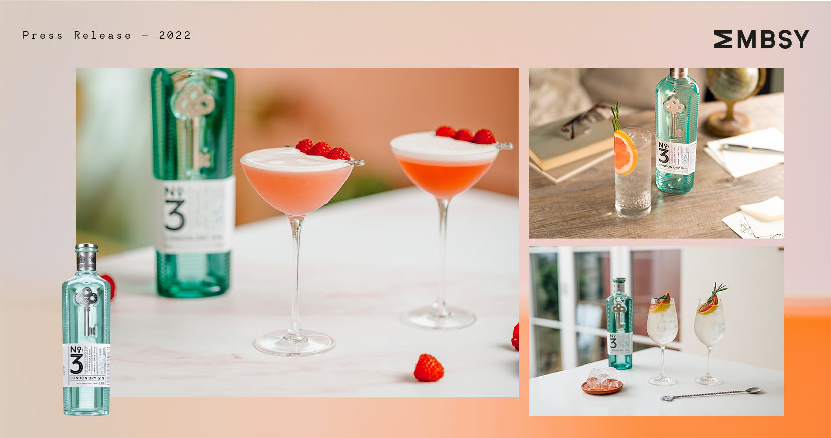Schenk de mooiste Moederdag met No.3 Gin
