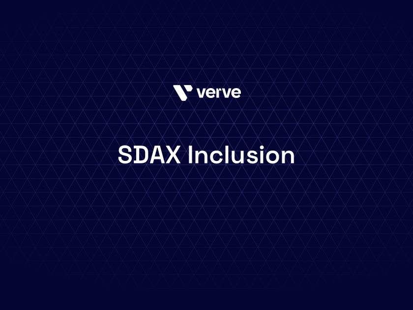 Verve Group promoted to Deutsche Börse's SDAX index
