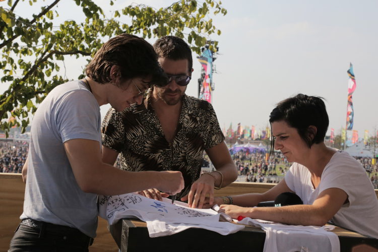Ilse Liebens en The Last Shadow Puppets - (c) VRT