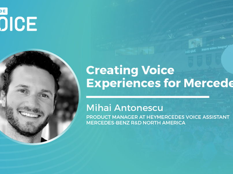 Inside VOICE: Creating Voice Experiences for Mercedes