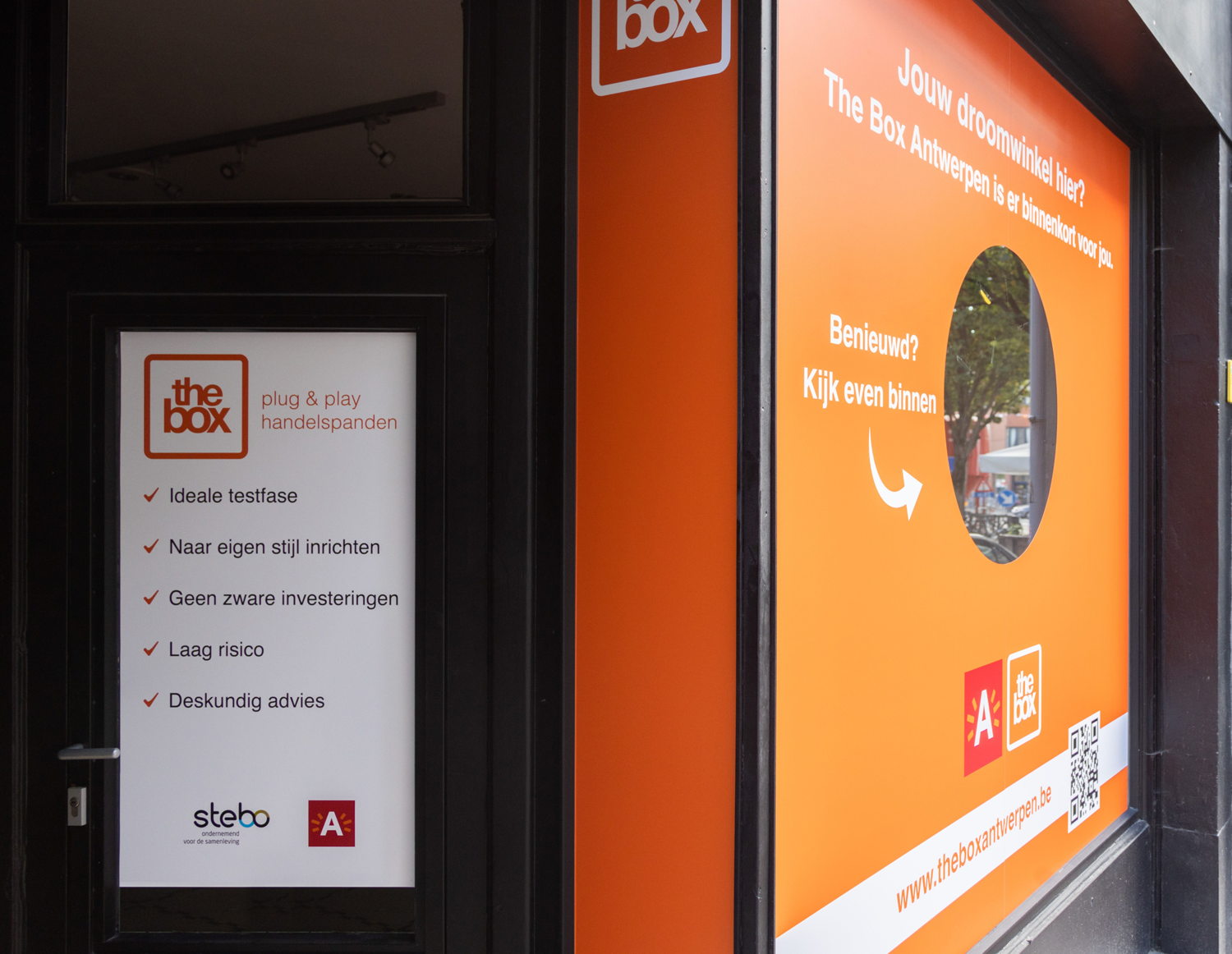Pand The Box Antwerpen in de Kloosterstraat © kiggen/keen