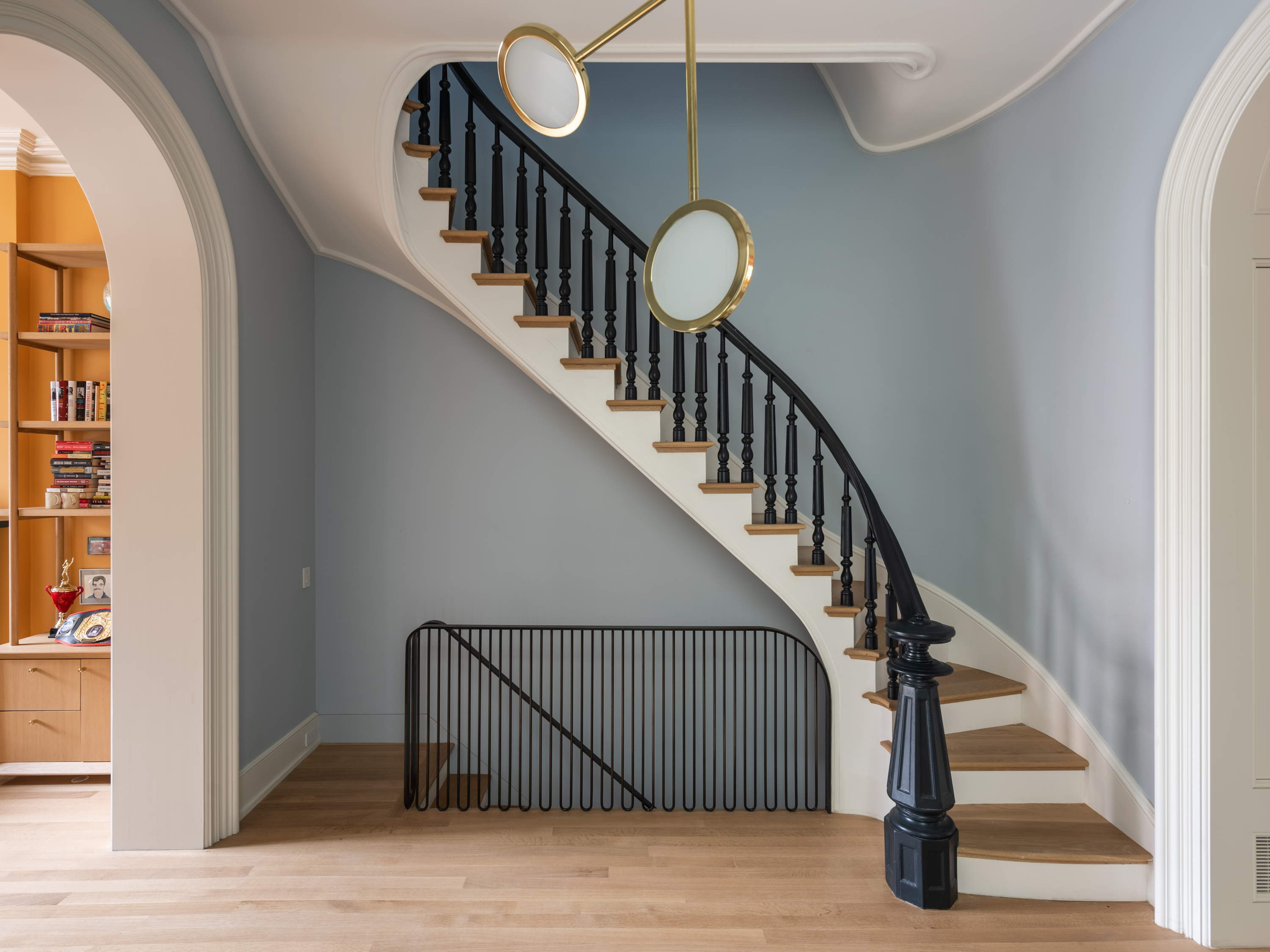 MKCA Designs Clinton Hill Brownstone with Spatial Approach to Color