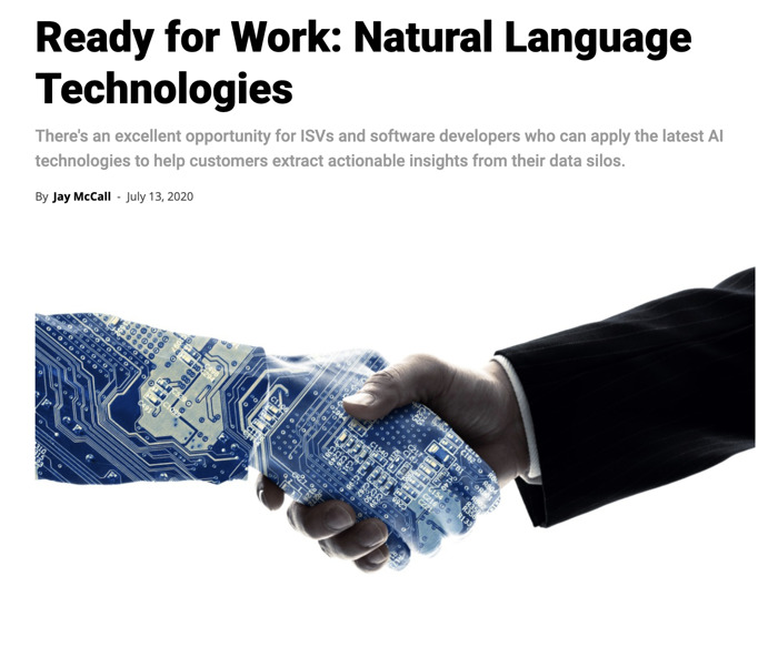 Ready for Work: Natural Language Technologies