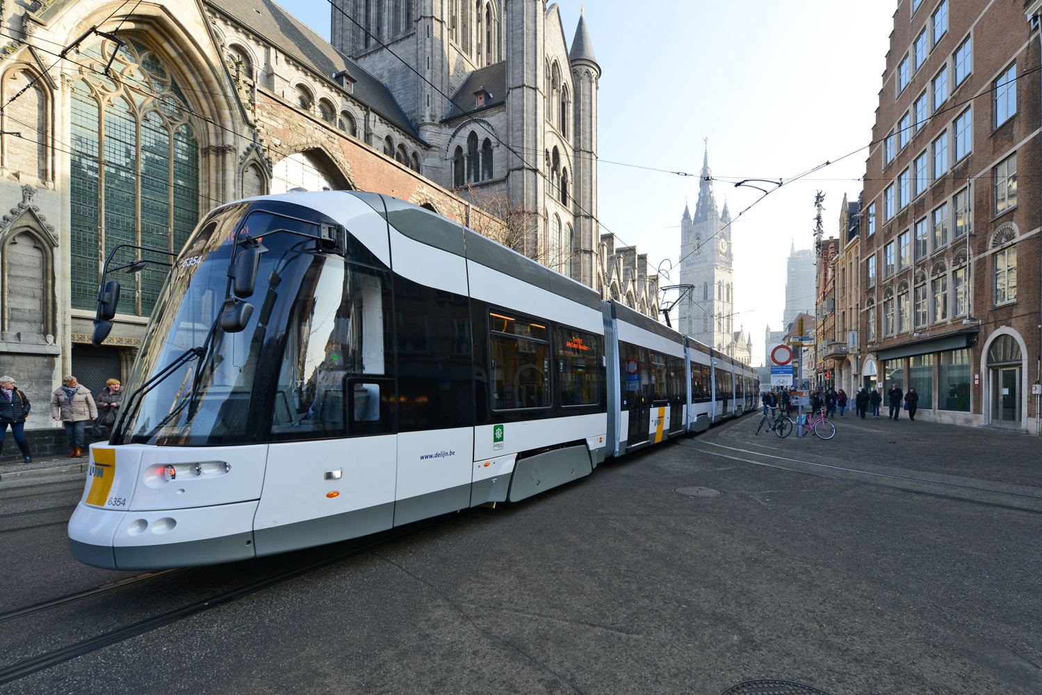 De supertram van De Lijn in Gent. Foto: De Lijn.