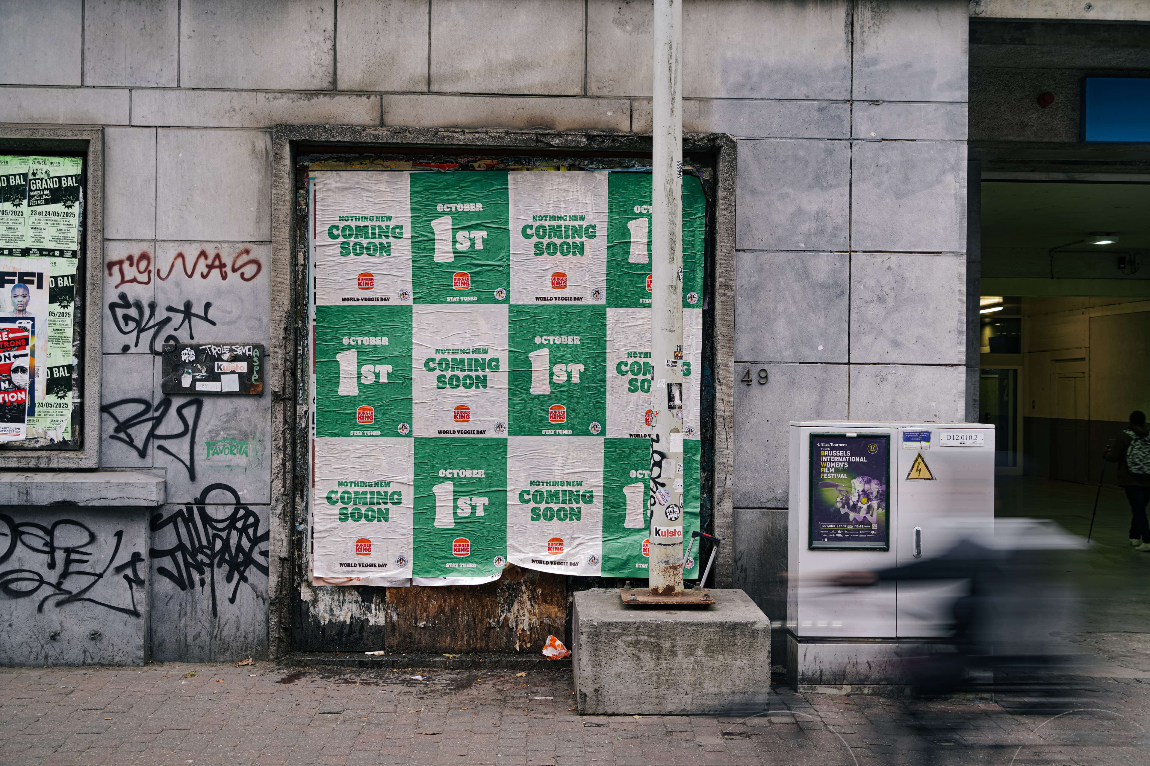 Niks nieuws bij Burger King op World Veggie Day.