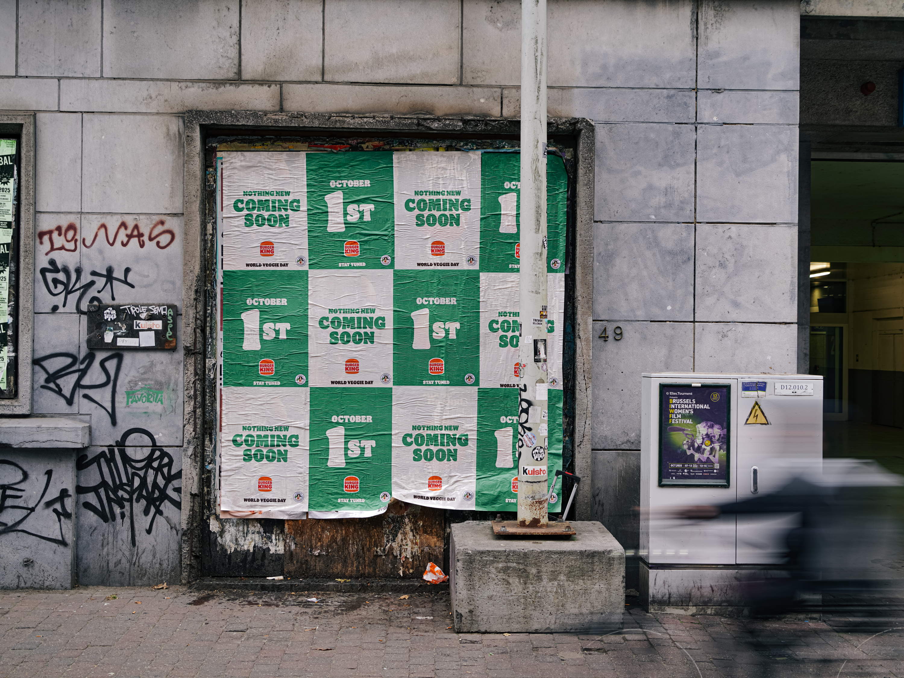 Niks nieuws bij Burger King op World Veggie Day.