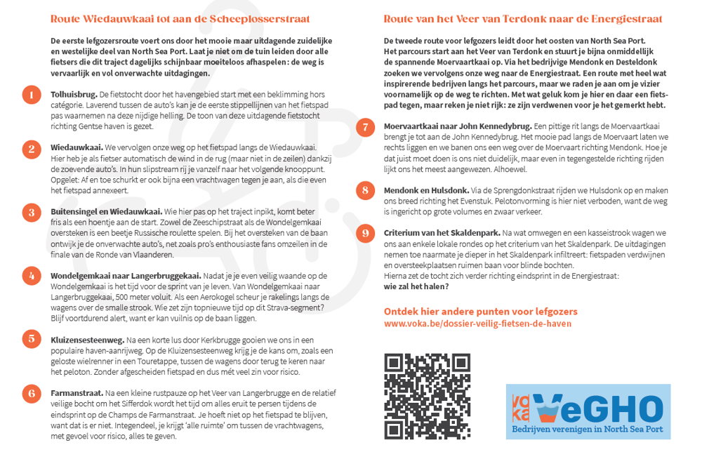 Met de fiets door het havengebied