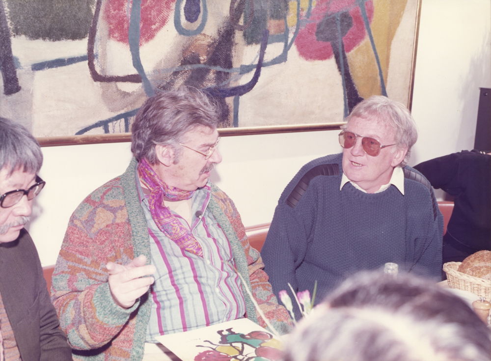 Op bezoek bij Karel Appel in New York, januari 1981