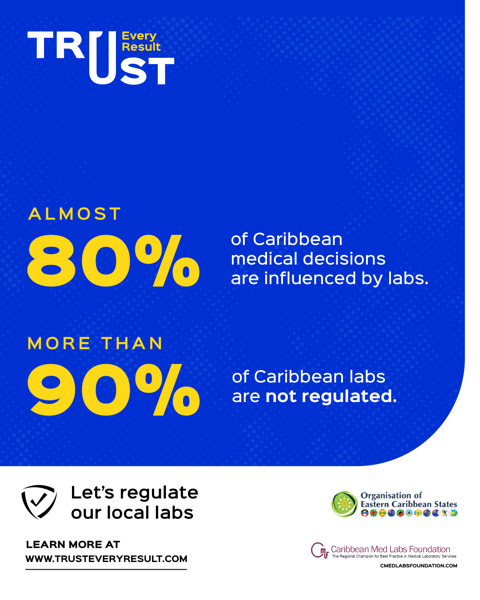 Preview: It is Time to Trust Every Result - OECS and Caribbean Med Labs Foundation Launch a Campaign to Regulate Caribbean Labs