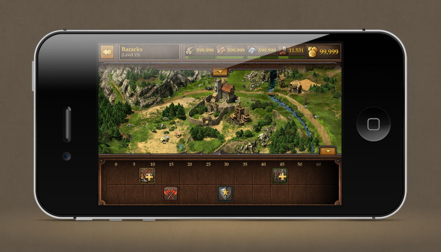 Tribal Wars 2 Smartphone Screenshot