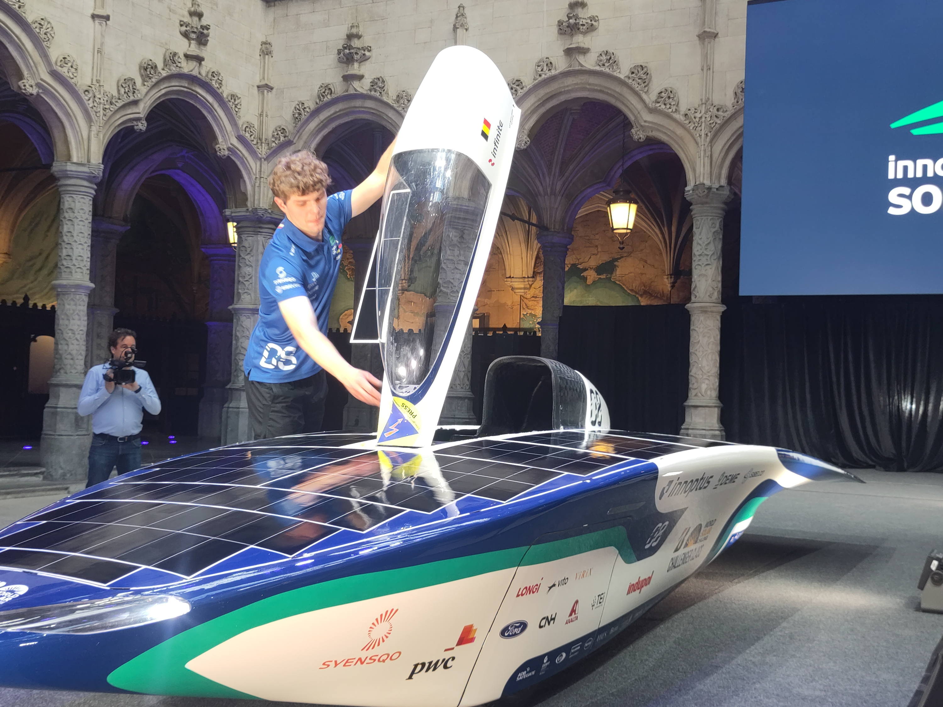 Belgium finishes third in World Solar Challenge race
