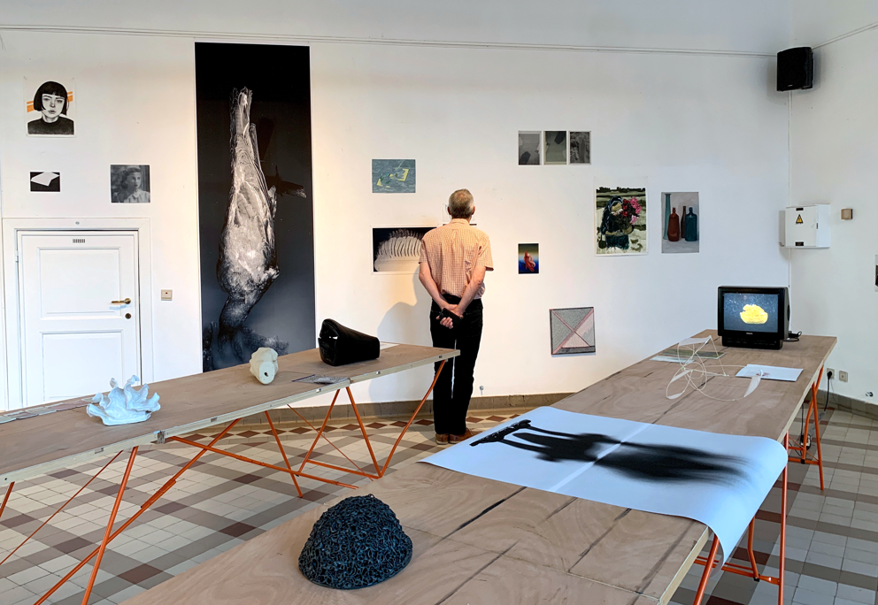 Ateliers van SLAC/Beeldende & Audiovisuele Kunst stellen (online) tentoon