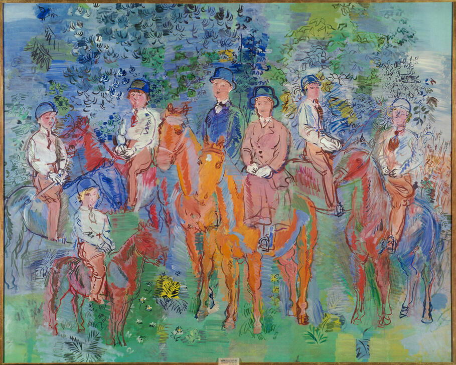 The Horsemen in the Woods. Raoul Dufy.AKG928887 ©akg-images / André Held