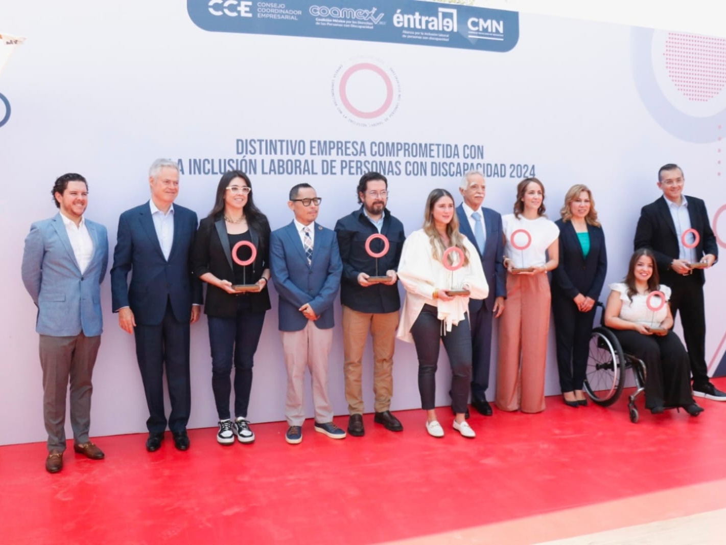 Éntrale reconoce a 36 empresas comprometidas con la inclusión laboral de Personas con Discapacidad en México 