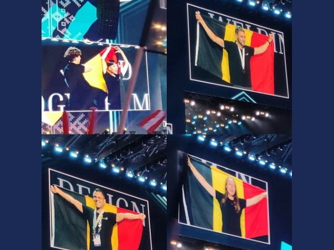 Or, argent, Excellence : les Red Bears brillent à EuroSkills Gdansk