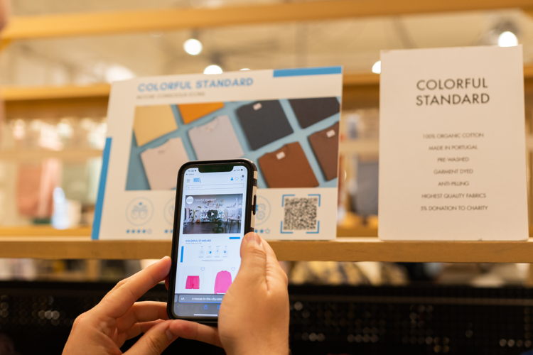 Smart Retail-QR Tags © stad Antwerpen