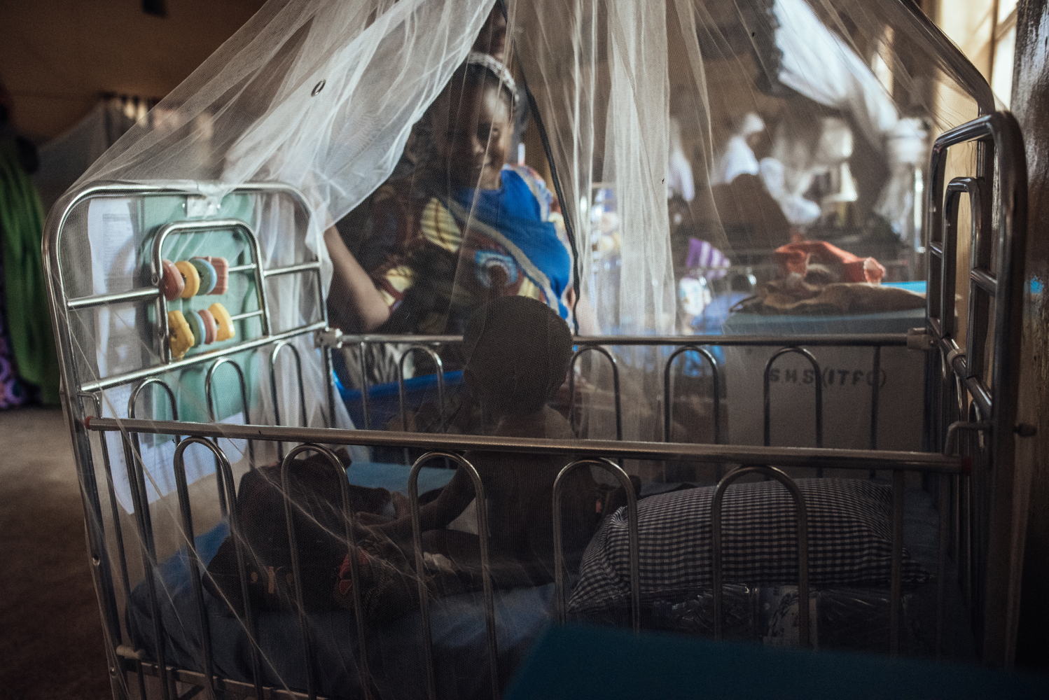 Amaka Joseph, 35
Amaka Joseph, 35, looks after her recovering sons, John and Jerry, 11 months, at an ITFC facility at Specialist Hospital Sokoto, Nigeria
Copyright: KC NWAKALOR