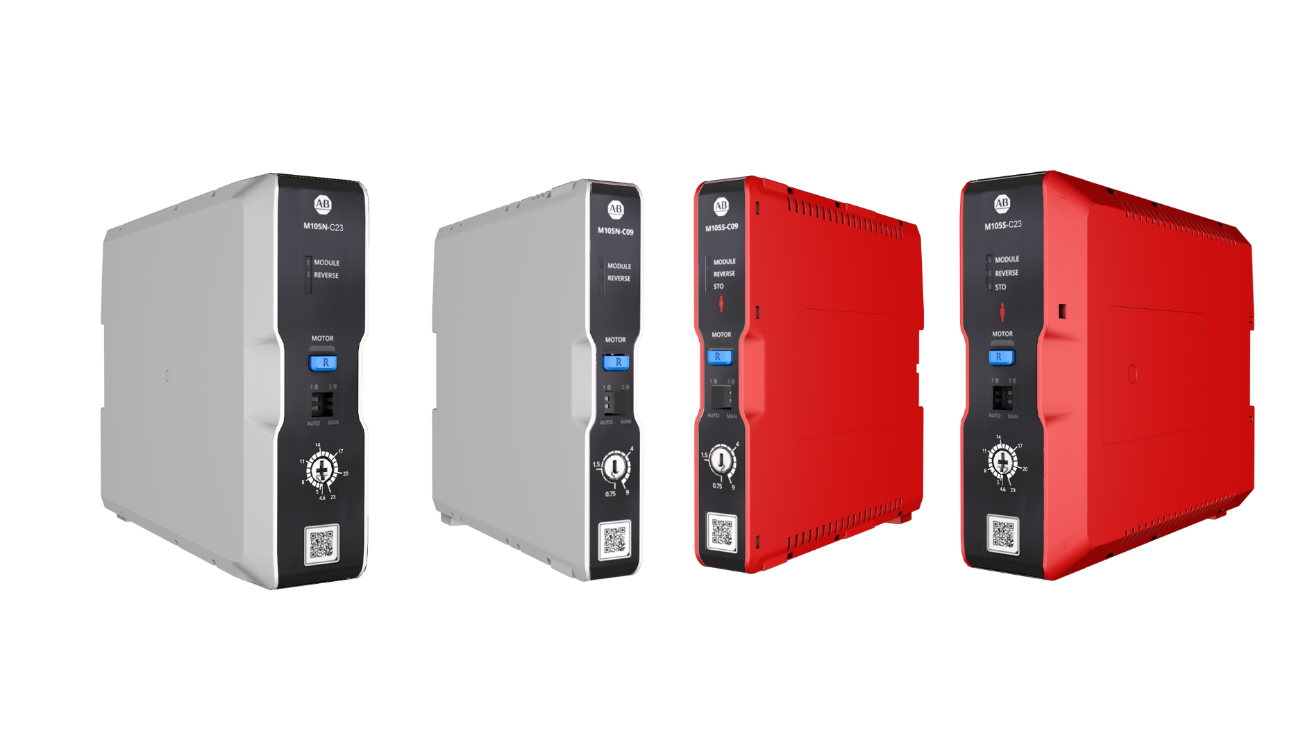 Mit den M100 Motorstartern können Industrieunternehmen ihre Schaltschrankverdrahtung vereinfachen und die Komplexität von Komponenten und Engineering reduzieren. (Quelle Rockwell Automation).