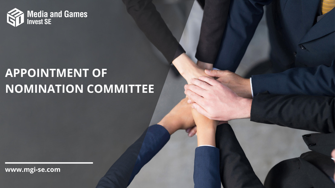 MGI - Media and Games Invest SE: Appointment of Nomination Committee