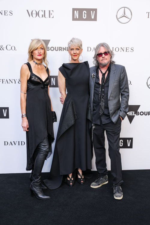 NGV Gala, Catherine Brickhill, Katie Somerville, Michael Schmodt, Photo Lucas Dawson