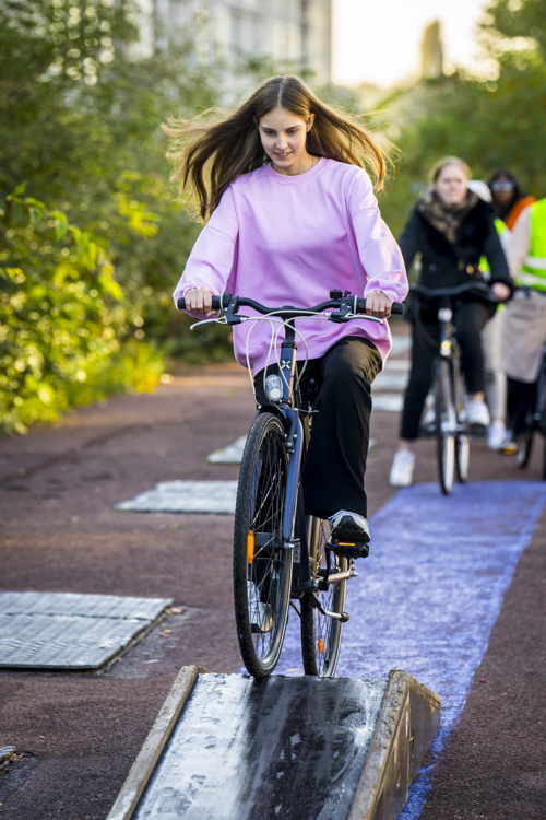 Fietsles Vostunnel 1 © Frederik Beyens