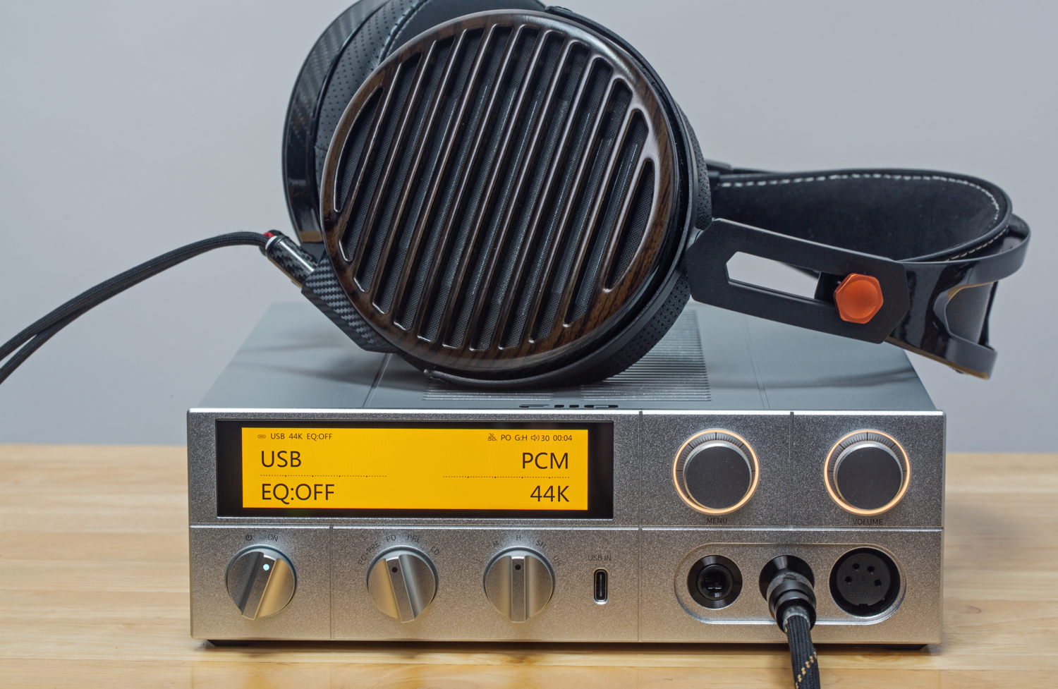 FT7 with FiiO K17 streaming headphone amp
