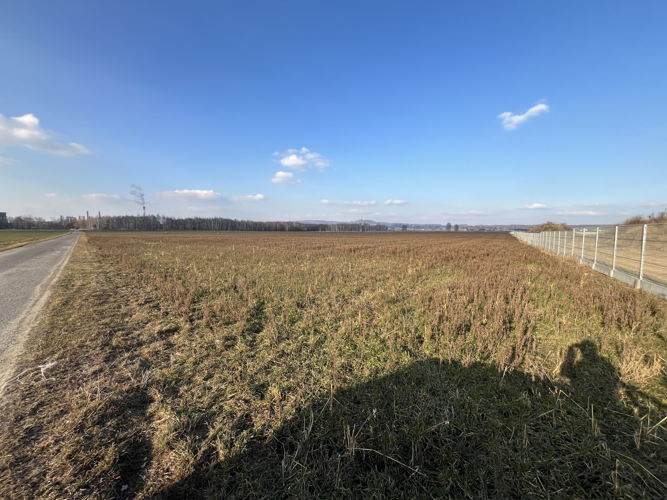 Het aangeworven terrein in Leśnica