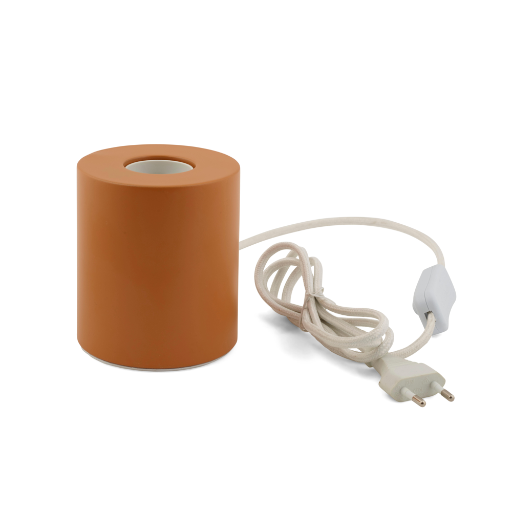 COLLEGE TABLE LAMP E27 Terracotta_ 1M_Metal_€11,95