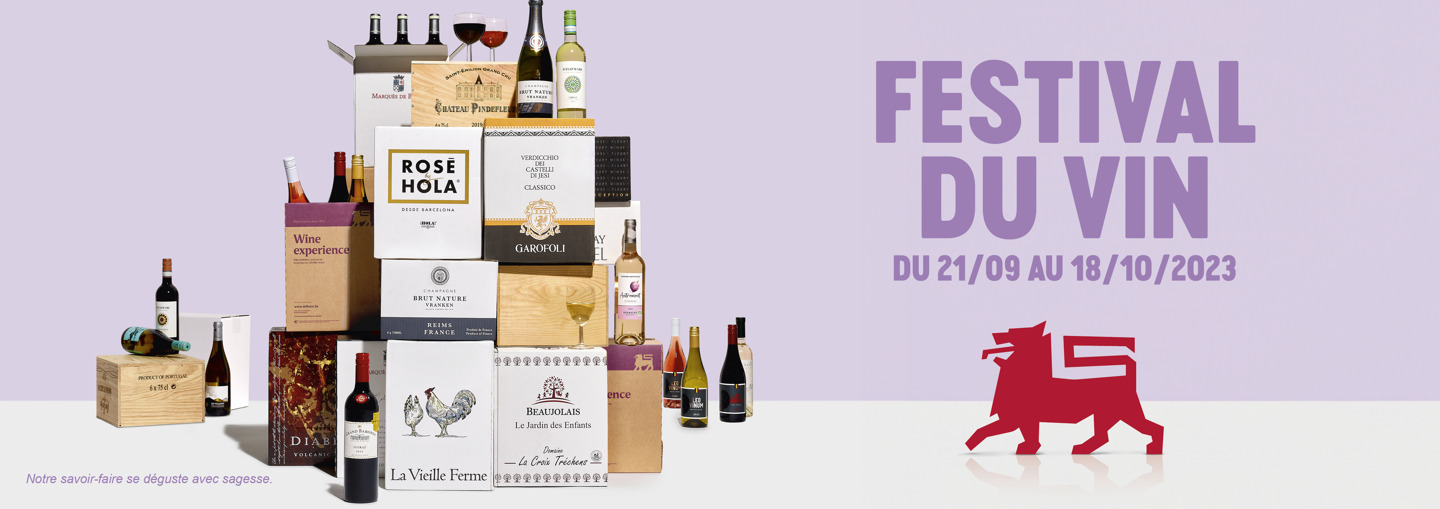 Les nouvelles promotions du Festival du vin et un assortiment fixe de vins P’tits Lions
