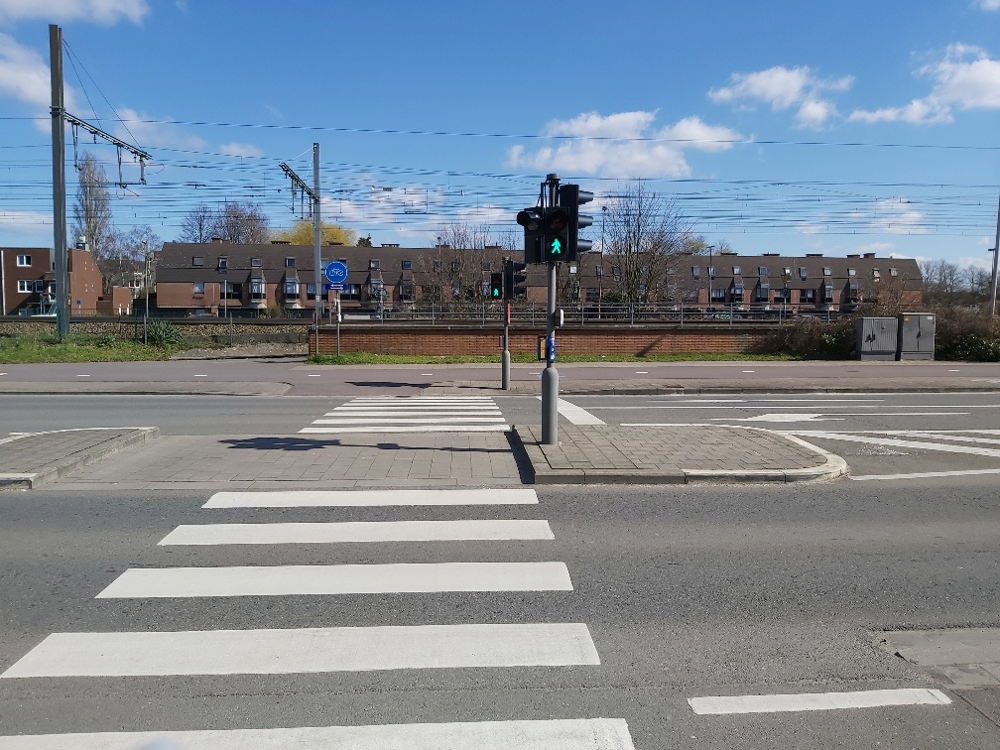 Oversteekplaats Roderveldlaan ©Stad Antwerpen