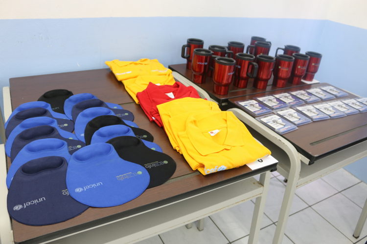 OECSInfo2.0 promotional items.