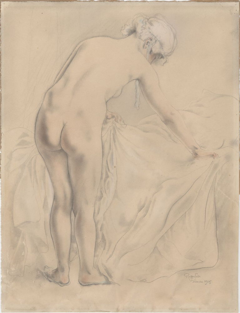 Female Nude, Armand Rassenfosse, 1925, Collection M Leuven, photo: M Leuven