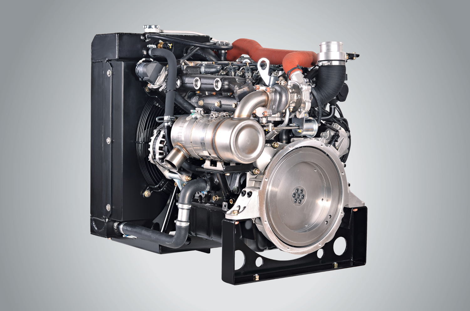 The Hatz 4H50TIC is compact in size and low in weight. The OPU (Open Power Unit) is a ready-to-install engine solution