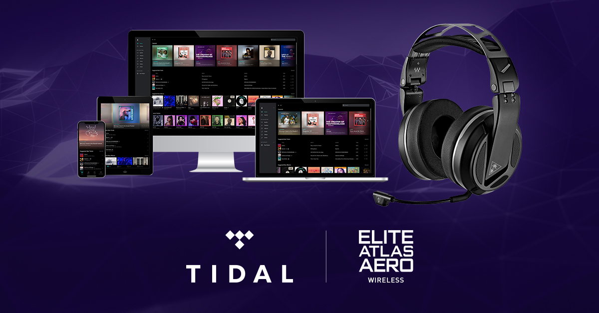Profitez de 12 mois d'abonnement gratuit sur Tidal suite à l'achat d'un Elite Atlas Aero