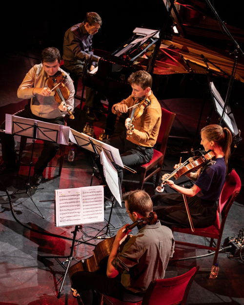 Fred Hersch - Desguin Kwartet © Leuven Jazz / Gieke Merckx