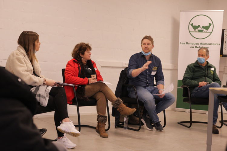 Table ronde Banque Alimentaire de Liège