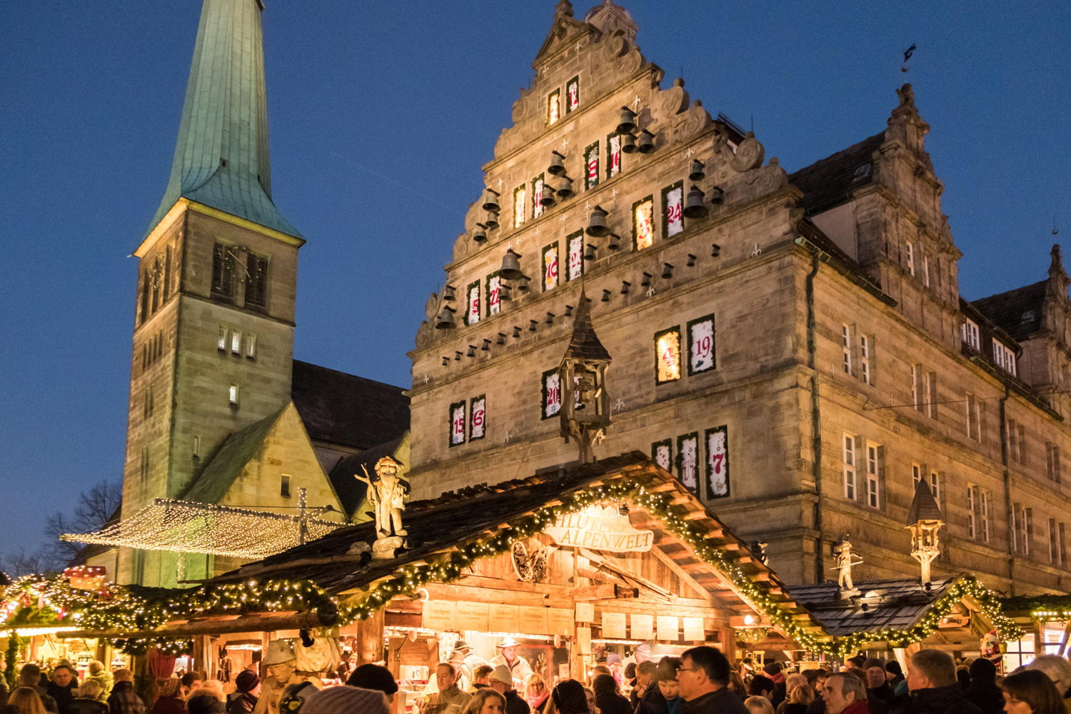 Hameln Weihnachtsmarkt, ©Hameln Marketing und Tourismus GmbH