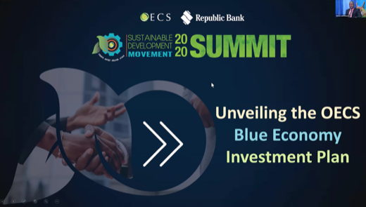 Unveiling the OECS Blue Economy Investment Plan.
