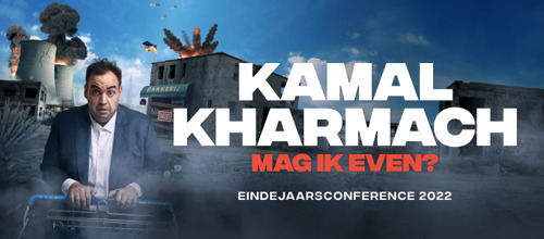 Kamal Kharmach brengt voor vierde keer eindejaarsconference Mag ik even?