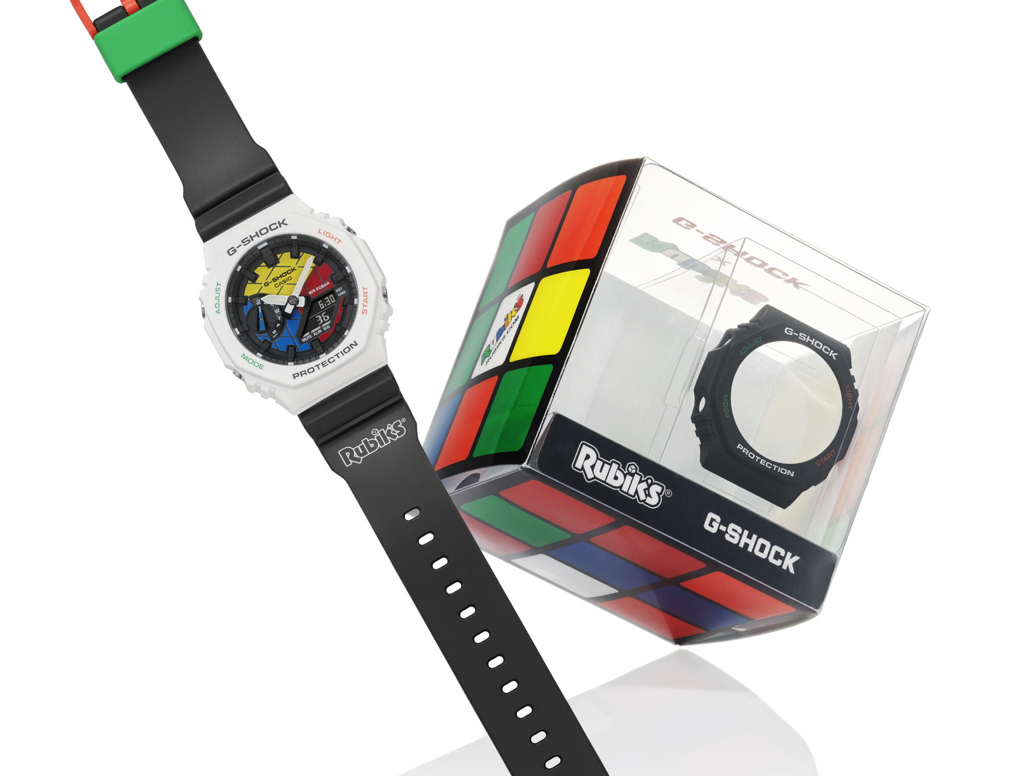 G-SHOCK y Rubik's Cube® se asocian para lanzar el GAE-2100RC-1A colaborativo