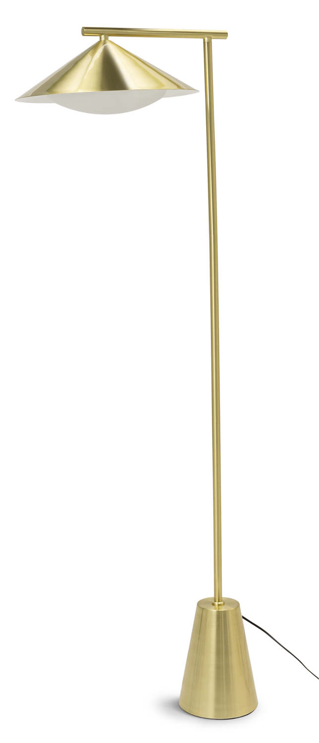 Habitat Brass Floor Lamp,  £120