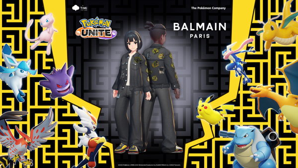 Balmain s'associe à Pokémon pour une collection capsule en édition limitée